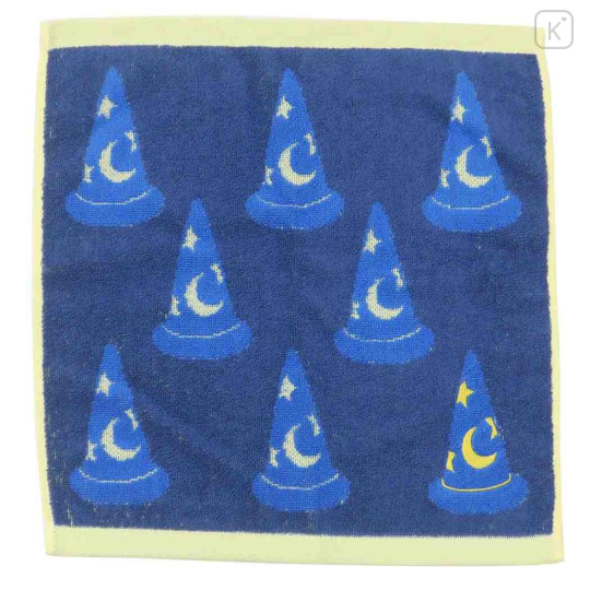 Japan Disney Jacquard Wash Towel - Mickey : Magician Fantasia Blue - 1