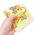 Japan Curious George Embroidered Mini Towel Handkerchief - Good Friends - 3