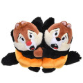 Japan Disney Store Plush Mascot Keychain - Chip & Dale : Halloween Costume Black Cat Pumpkin - 5