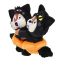 Japan Disney Store Plush Toy - Chip & Dale : Halloween Costume Black Cat Pumpkin - 2