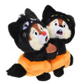 Japan Disney Store Plush Toy - Chip & Dale : Halloween Costume Black Cat Pumpkin - 3