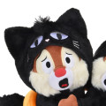 Japan Disney Store Plush Toy - Chip & Dale : Halloween Costume Black Cat Pumpkin - 6