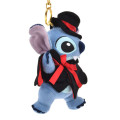 Japan Disney Store Plush Mascot Keychain - Stitch : Halloween Costume Vampire - 2