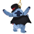 Japan Disney Store Plush Mascot Keychain - Stitch : Halloween Costume Vampire - 3