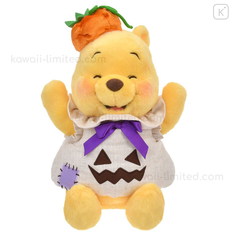 pooh Halloween ハロウィン風クマのぬいぐるみ 約30cm Japan Disney Store Plush Toy - Pooh : Halloween Costume