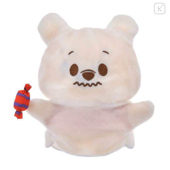 Japan Disney Store Urupocha-chan Plush - Pooh : Halloween Costume Ghost Boo - 1