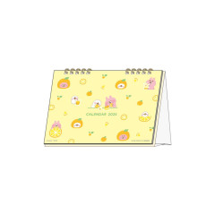 Japan Kanahei Desk Calendar - Small Animals Yellow 2026