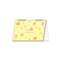 Japan Kanahei Desk Calendar - Small Animals Yellow 2026 - 1