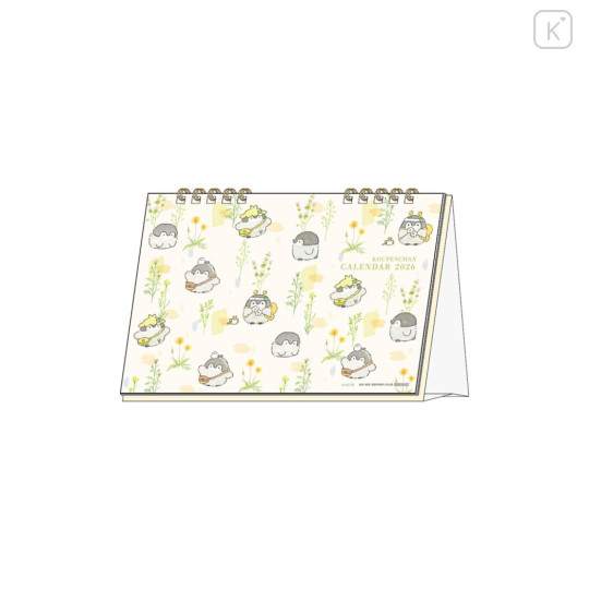 Japan Koupen Chan Desk Calendar - Light Yellow 2026 - 1
