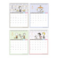 Japan Peanuts Desk Calendar - Snoopy & Woodstock : Hug Kids 2026 - 3