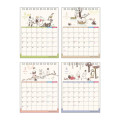 Japan Moomin Desk Calendar - Little My : Flower 2026 - 2