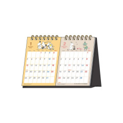 Japan Moomin Desk Calendar - Moomin : Characters 2026