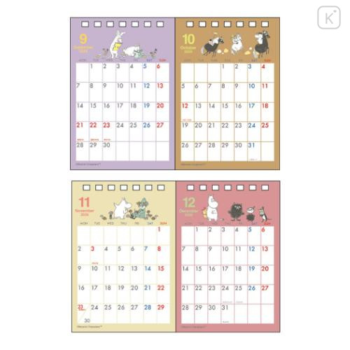 Japan Moomin Desk Calendar - Moomin : Characters 2026 - 4