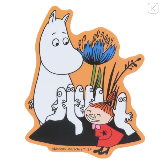 Japan Moomin Vinyl Sticker - Hattifatteners & Little My & Moomintroll : Happy - 1