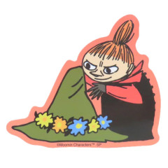 Japan Moomin Vinyl Sticker - Little My & Snufkin : Hat