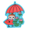 Japan Moomin Vinyl Sticker - Little My : Flower - 1