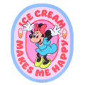 Japan Disney Vinyl Sticker - Minnie : Ice Cream Happy - 1