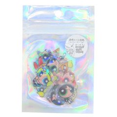 Japan The Powerpuff Girls Aurora Hologram Clear Sticker Pack