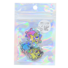 Japan Tamagotchi Aurora Hologram Clear Sticker Pack - A