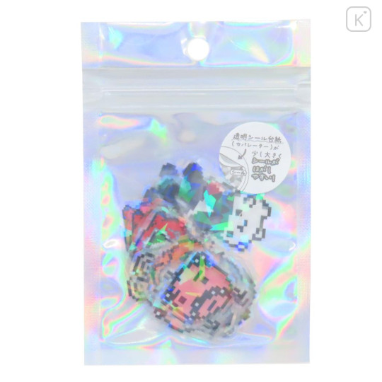 Japan Tamagotchi Aurora Hologram Clear Sticker Pack - Pixel - 1