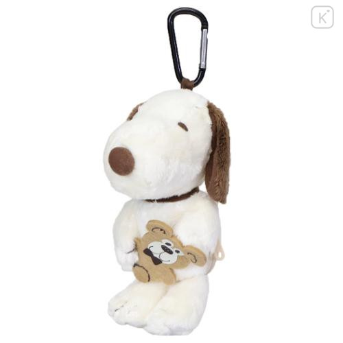 Japan Peanuts Eco Shopping Bag & Mascot Plush - Snoopy : Bear - 4