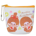 Japan Monchhichi Triangular Mini Pouch - Pastel Fruit - 1