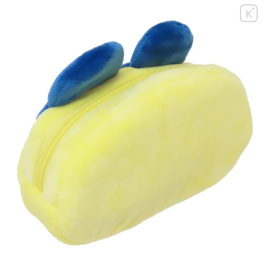 Japan Tamagotchi Fluffy Plush Pen Case - Mametchi Happy - 2