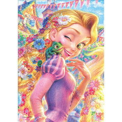 Japan Disney Jigsaw Puzzle 108pcs - Rapunzel : & Pascal Best Friend