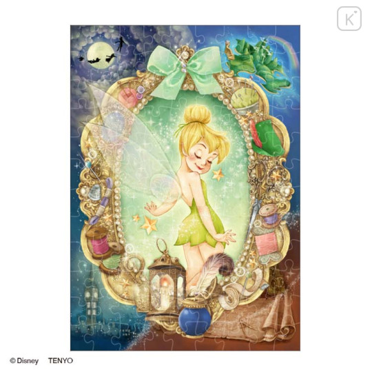 Japan Disney Jigsaw Puzzle 108pcs - Tinker Bell : Elegance Series - 1