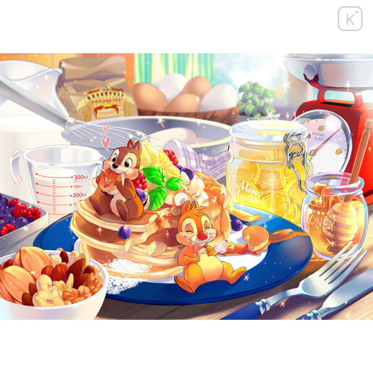 Japan Disney Jigsaw Puzzle 108pcs - Chip & Dale : Sweet Temptation - 1