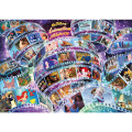 Japan Disney Jigsaw Puzzle 108pcs - Mickey & Minnie : Animation History Characters 55 Titles - 1