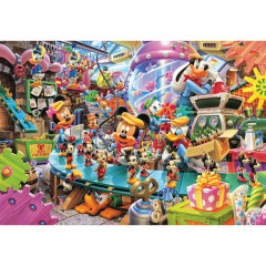 Japan Disney Jigsaw Puzzle 108pcs - Mickey & Minnie : Mickey's Toy Factory