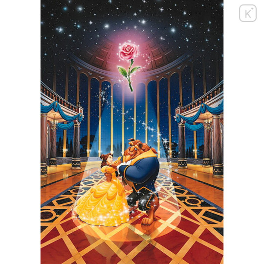 Japan Disney Jigsaw Puzzle 108pcs - Beauty and the Beast : Magic of Love - 1