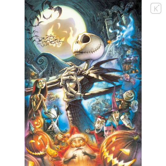 Japan Disney Jigsaw Puzzle 108pcs - Tim Burton's The Nightmare Before Christmas - 1