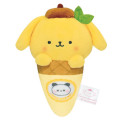 Japan Mochimochi Panda × Sanrio Mascot Holder - Pompompurin : Ice Cream - 1