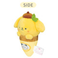 Japan Mochimochi Panda × Sanrio Mascot Holder - Pompompurin : Ice Cream - 2