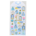 Japan Kamio Clear Plump 3D Sticker - Amulet Blue Gold - 1
