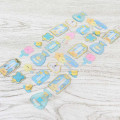 Japan Kamio Clear Plump 3D Sticker - Amulet Blue Gold - 2