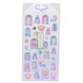 Japan Kamio Clear Plump 3D Sticker - Amulet Gold Purple - 1