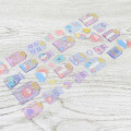 Japan Kamio Clear Plump 3D Sticker - Amulet Gold Purple - 2