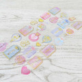 Japan Kamio Clear Plump 3D Sticker - Amulet Gold Pink Blue - 2
