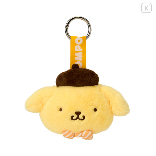 Japan Sanrio Mascot Bag Charm - Pompompurin : Face Ribbon - 1
