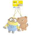 Japan Minions Mascot Holder Connecting Set - Minions : Bob & Tim - 1