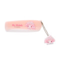 Japan Sanrio Folding Comb - My Melody : White Strawberry Tea Time - 1