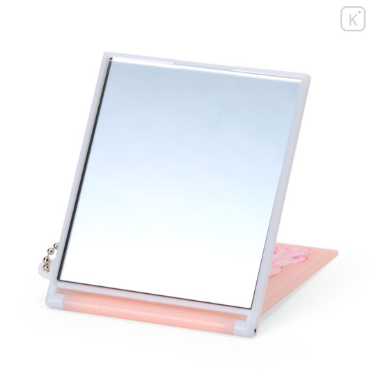 Japan Sanrio Folding Stand Mirror - My Melody : White Strawberry Tea Time - 3