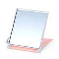 Japan Sanrio Folding Stand Mirror - My Melody : White Strawberry Tea Time - 3
