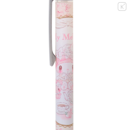 Japan Sanrio Ballpoint Pen - My Melody : White Strawberry Tea Time - 2