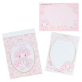 Japan Sanrio Mini Notepad - My Melody : White Strawberry Tea Time - 1