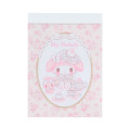 Japan Sanrio Mini Notepad - My Melody : White Strawberry Tea Time - 2