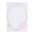 Japan Sanrio Mini Notepad - My Melody : White Strawberry Tea Time - 3